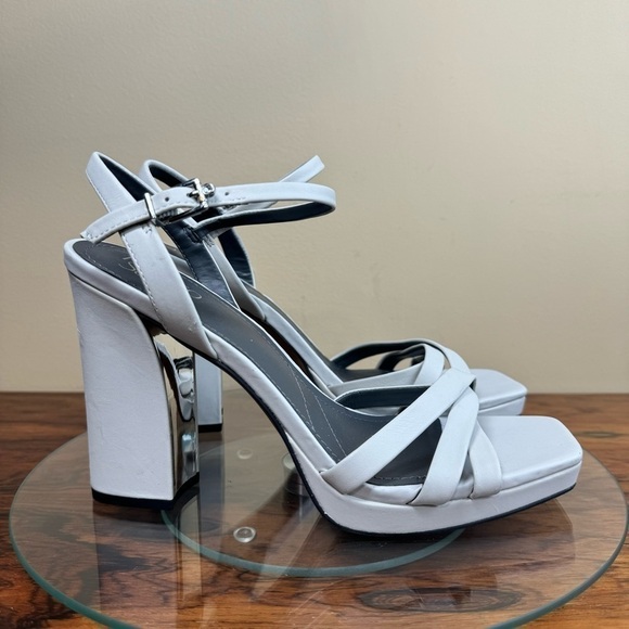 Franco Sarto Damalis Platform Sandal - Stone - Picture 1 of 14